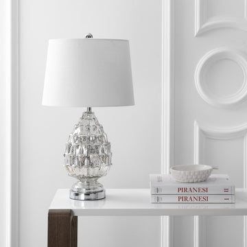 Artichoke 25.5" Glass LED Table Lamp - JONATHAN Y